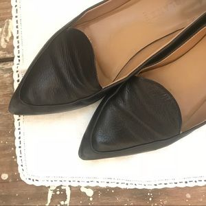 Black leather Everlane | The Modern Point Loafer|